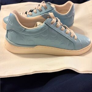 Coach Light Blue Women Sneakers